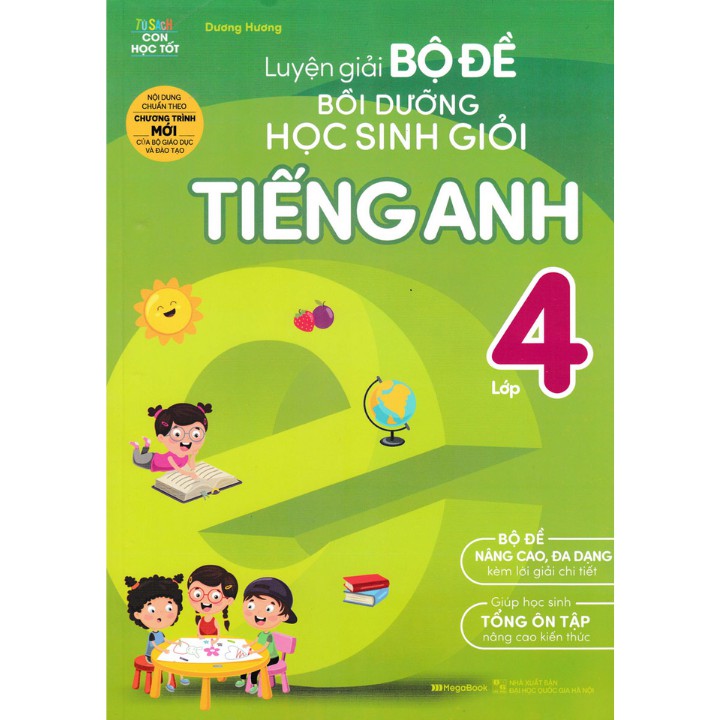 Sách Bổ Trợ - Luyện giải bộ đề bồi dưỡng học sinh giỏi tiếng Anh lớp 4