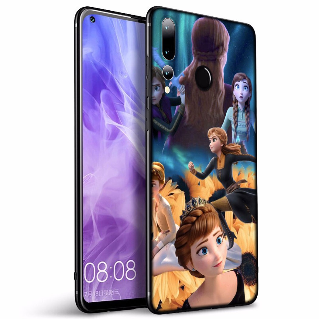 Ốp điện thoại silicone dẻo họa tiết Công chúa băng giá Disney Elsa cho Huawei Y6 Y7 Y9 Prime Y6P Y7A IQI36