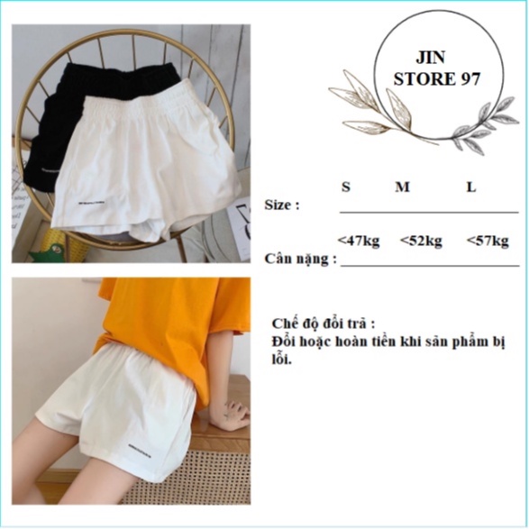 [Mã FAMARAL1 giảm 10K đơn 50K] Quần short unisex_quần đùi đũi chun thêu thời trang giá rẻ siêu hót