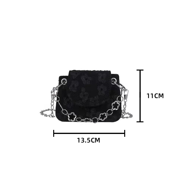 Túi nhỏ đeo chéo nữ mini hàn quốc dễ thương túi ví dây xích