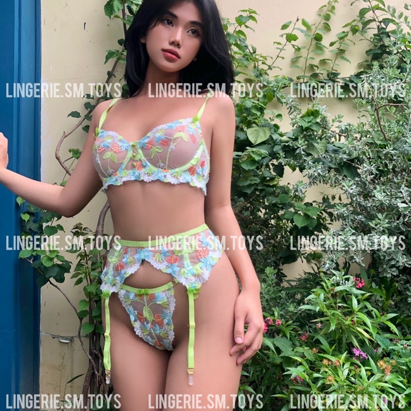 G-Floral Set - Nội Y Phối Hoa Màu Sắc Dễ Thương - Đồ Lót Gợi Cảm Cho Nữ | BigBuy360 - bigbuy360.vn