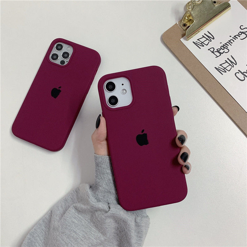 Ốp điện thoại silicon chống sốc bảo vệ toàn diện cho iPhone 11 12 PRO Max SE2 X XS Max XR 8plus 7 6