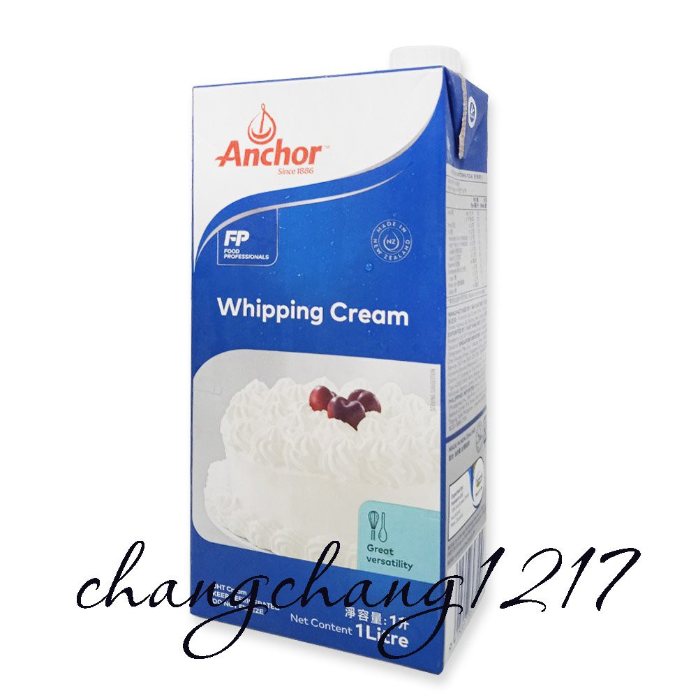 Kem Whipping Cream Anchor Hộp 1 Lít