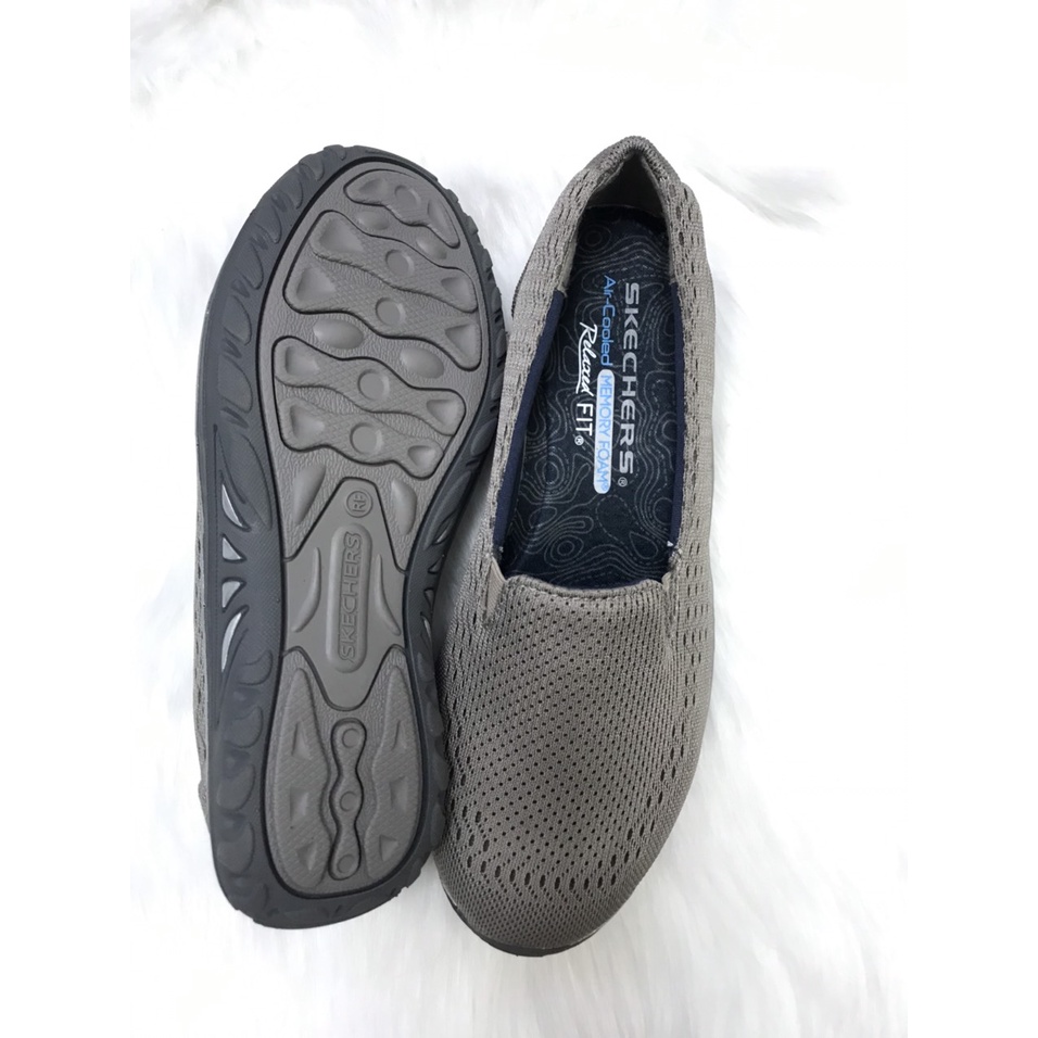 Giày Skechers air-cooled memory foam thể thao nữ kiểu xỏ