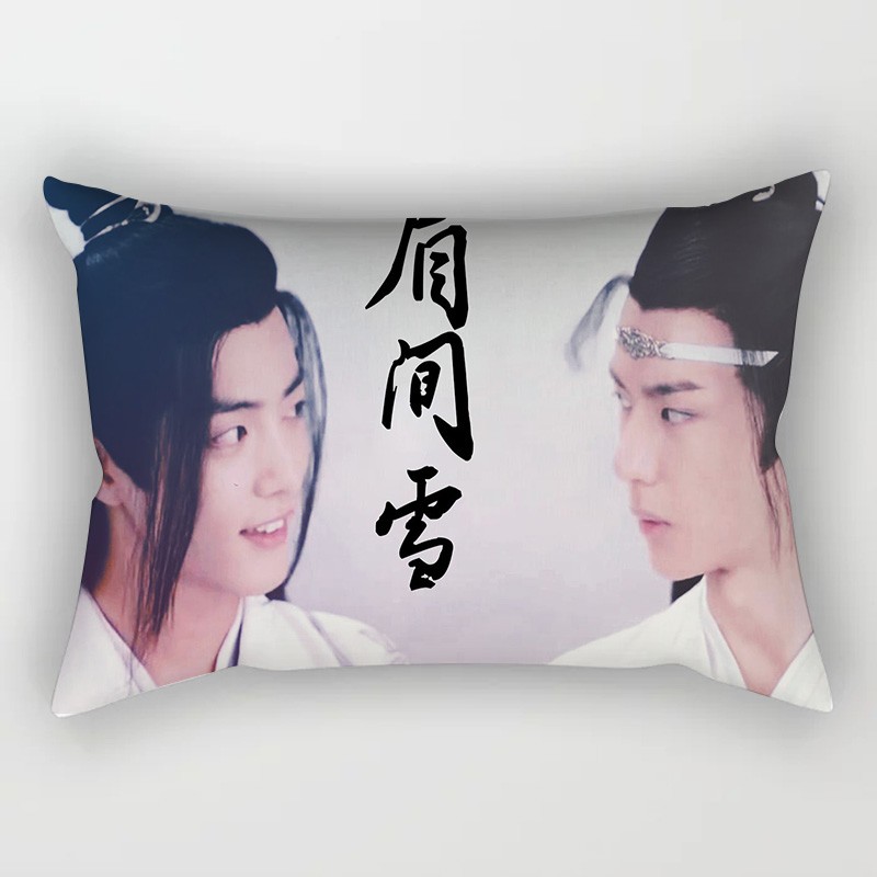 Áo gối sofa in hình phim Trần Tình Lệnh hình chữ nhật kích thước 50*30cm tiện dụng | BigBuy360 - bigbuy360.vn