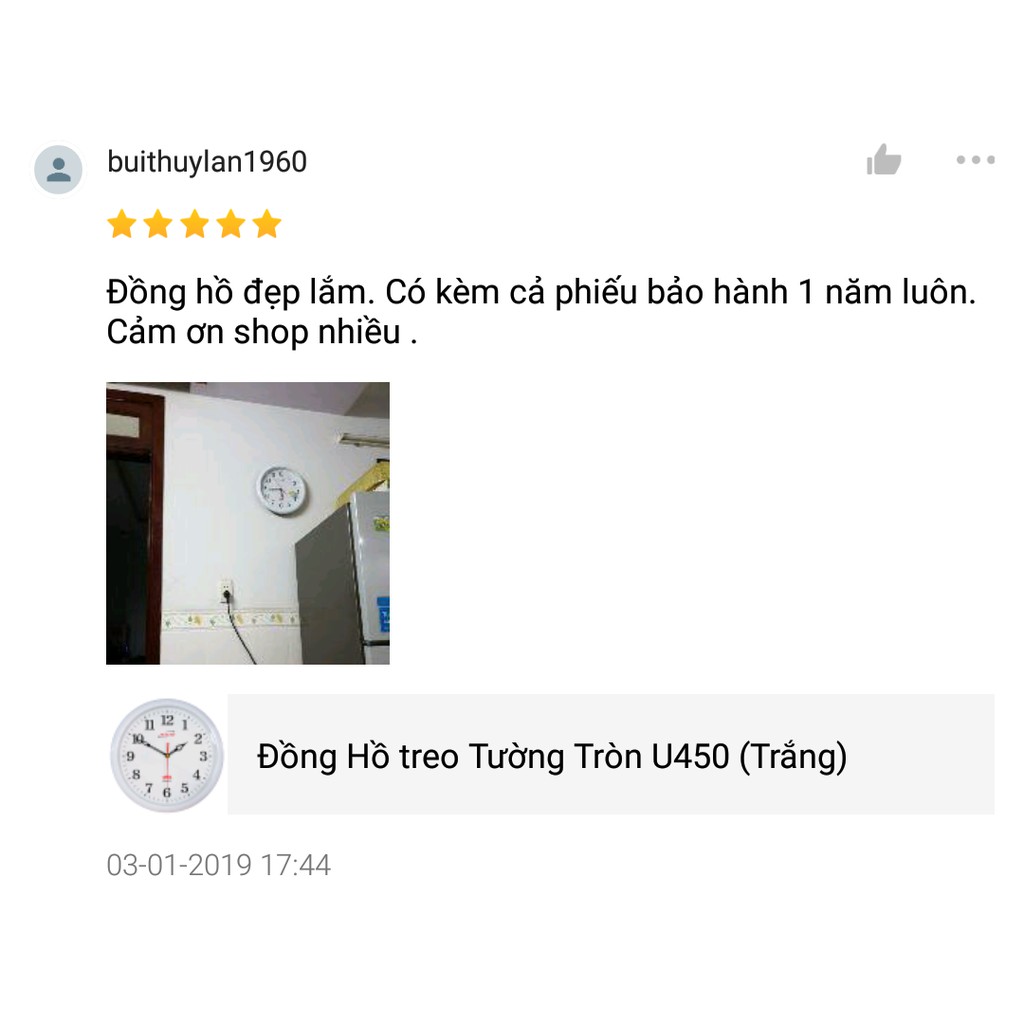Đồng Hồ Thạch Anh Cao Cấp Kim Nhảy Hạt Hồ Lô Nổi Cộm Trang Trí Chụp Ảnh - U390