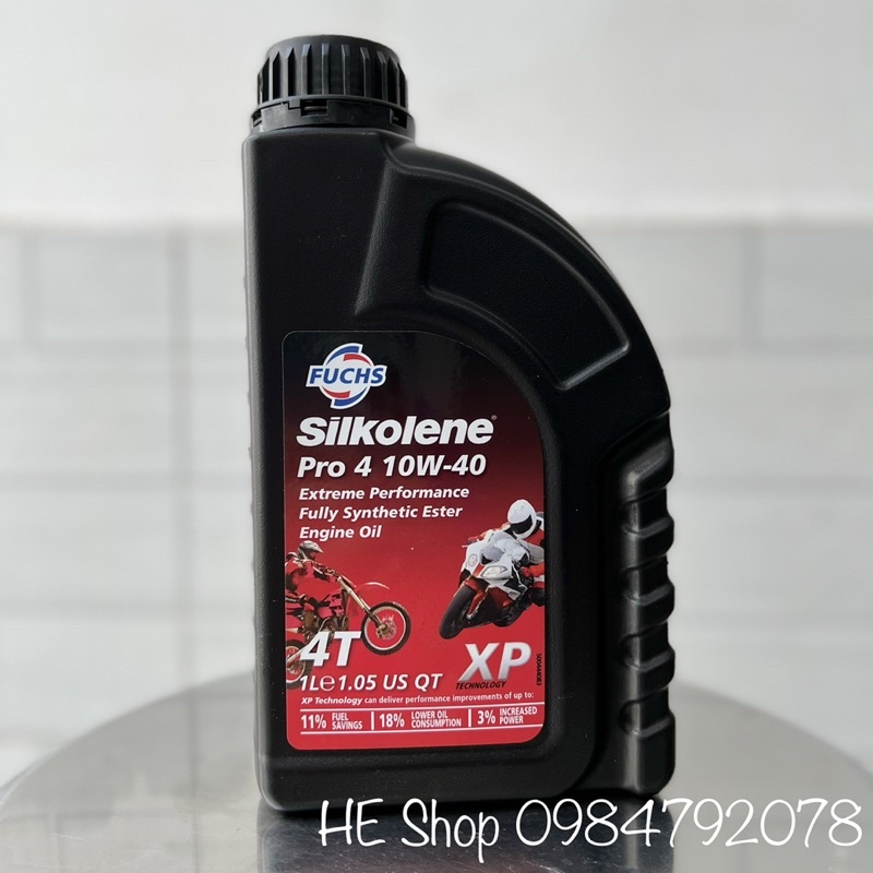 [Mã LIFEAU5SALE giảm 20k đơn 50k] Nhớt Fuchs Silkolene 10W-40 full tổng hợp