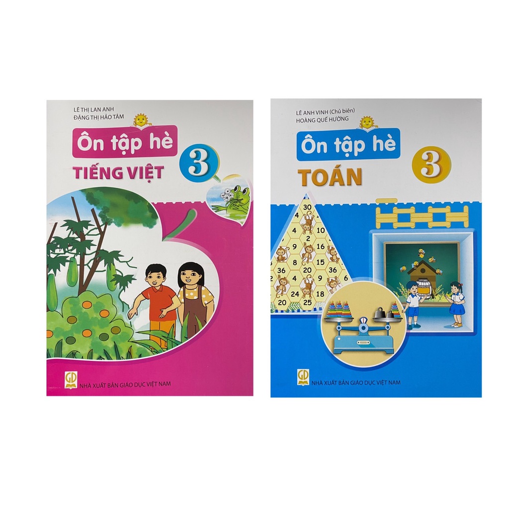 Sách - Combo Ôn tập hè toán và tiếng việt 1