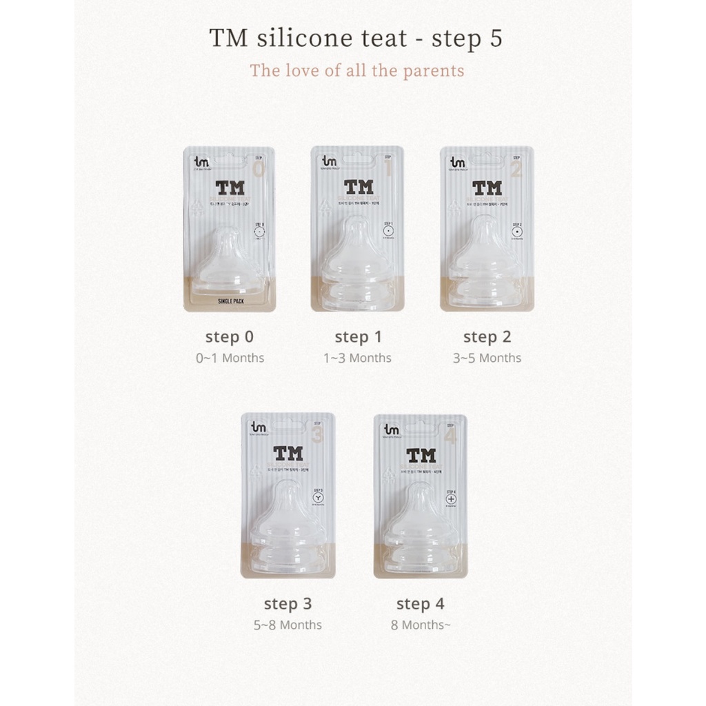 Núm Tovy &amp; Molly Hàn Quốc 2 lỗ thoát khí cho bé - Made in Korea
