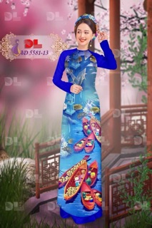 Vải áo dài Hoàng Yến,chất liệu lụa Bảo Anh