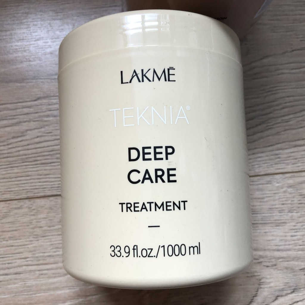Kem hấp phục hồi tóc khô xơ và hư tổn Lakme Teknia Deep Care Treatment 1000ml