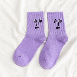 Cute and funny expression socks