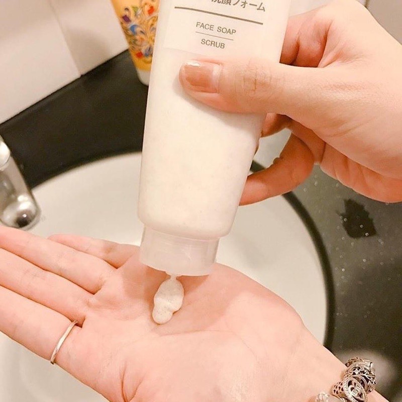 SỮA RỬA MẶT MUJI FACE SOAP / FACE SCRUB SOAP