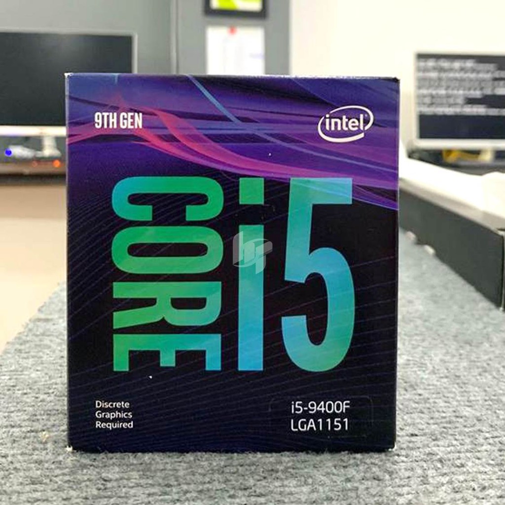 [Mã ELMS05 giảm 5% đơn 300k]Bộ vi xử lý CPU Intel Core i5-9400F 9M Cache, up to 4.10GHz box