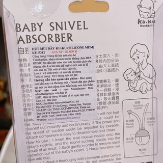 Hút mũi dây dành cho bé KUKU - KU5342