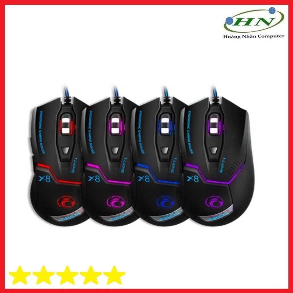 Chuột Máy Tính Gaming IMICE X8