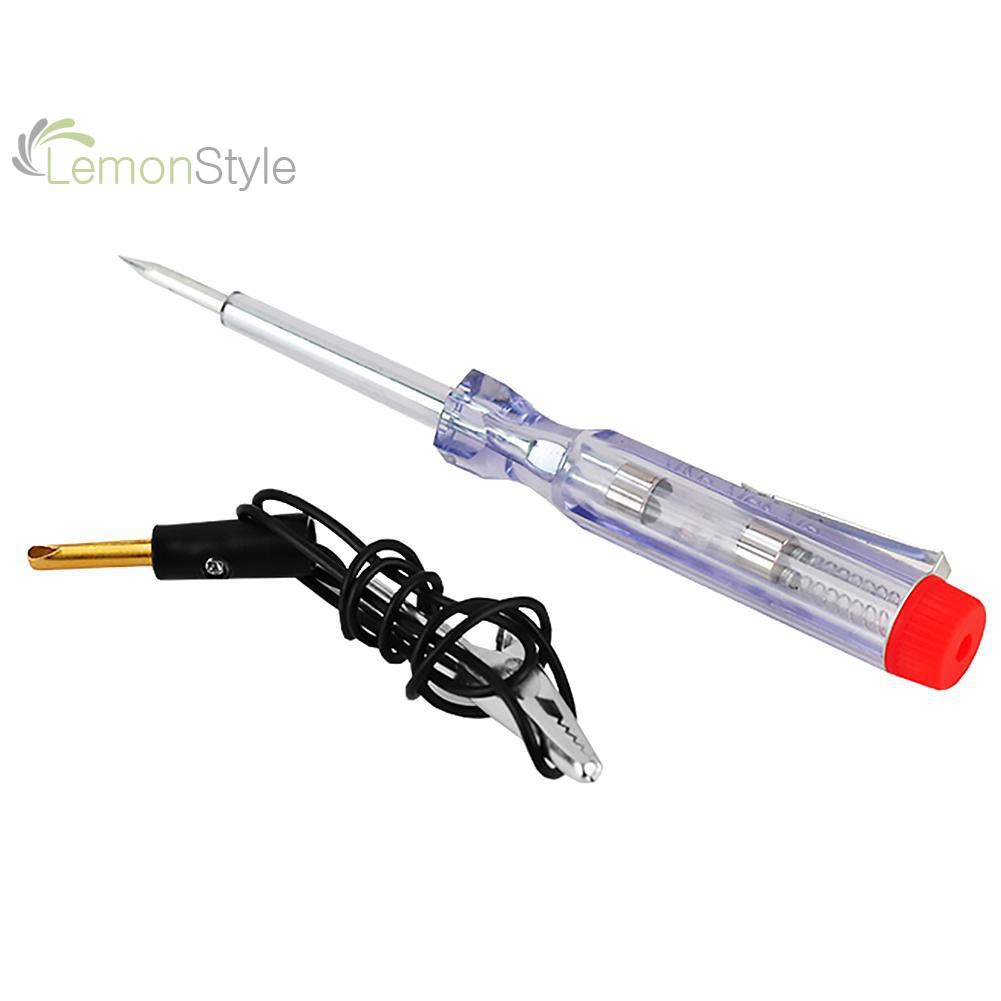 Details about   Automotive Voltage Tester Pen Electrical Car Light Lamp Test Pencil DC 6V-24V AU 