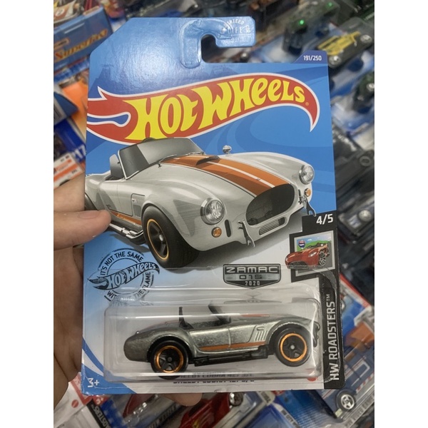 SHELBY COBRA ZAMAC - xe mô hình Hotwheels chính hãng