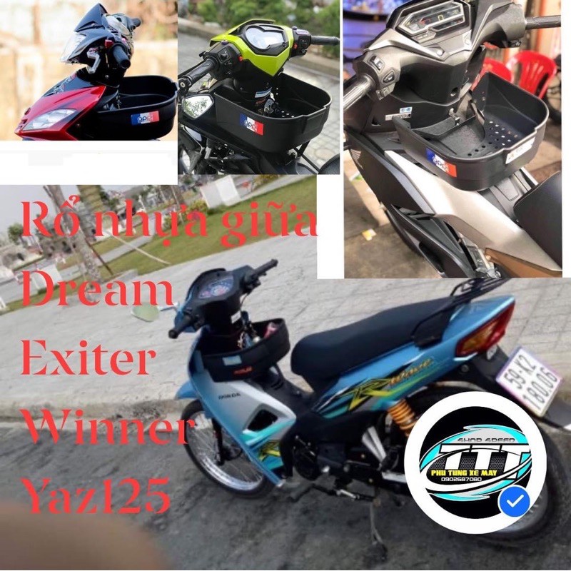 Rổ nhựa baga giữa appi exciter winner dream wave sirius