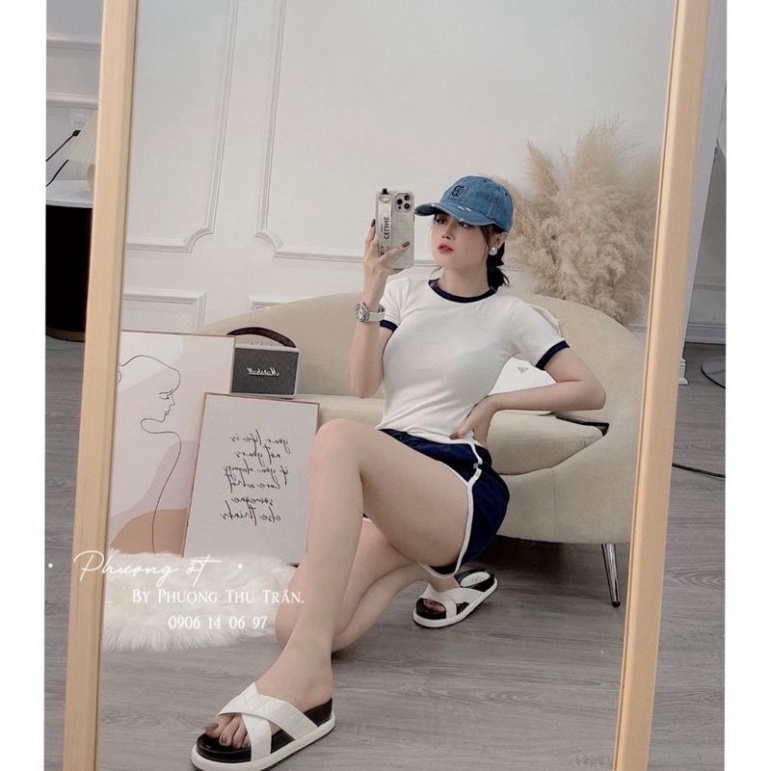 ÁO TAY NGẮN CỔ PHỐI MÀU CT-CPM