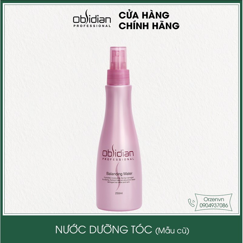 Nước xịt dưỡng tóc hoa hồng phục hồi tóc hư tổn Obsidian 250ml Hàn Quốc (mẫu cũ)