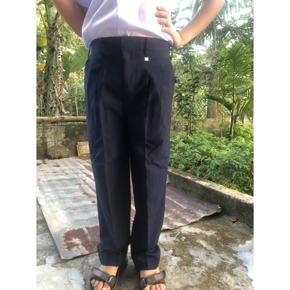 Quần Tây Học Sinh Lưng Thun Béo Phì, Hàng Tốt Cấp 1,2,3 - Đồng Phục VĨNH PHÁT