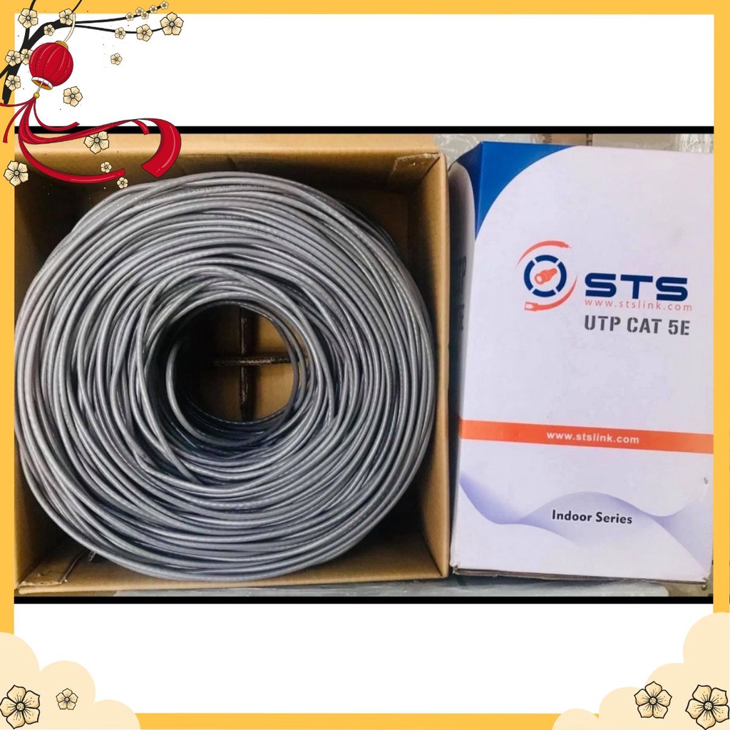 Cáp mạng STS CAT5E thùng 305M chính hãng