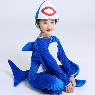 Bộ đồ con cá mập/baby shark cho bé/ Trang phục hóa trang Cá Mập Baby Shark cực kỳ dễ thương cho trẻ em