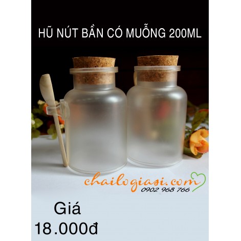 CHAI NHỰA NÚT BẦN 200ml (Tròn)