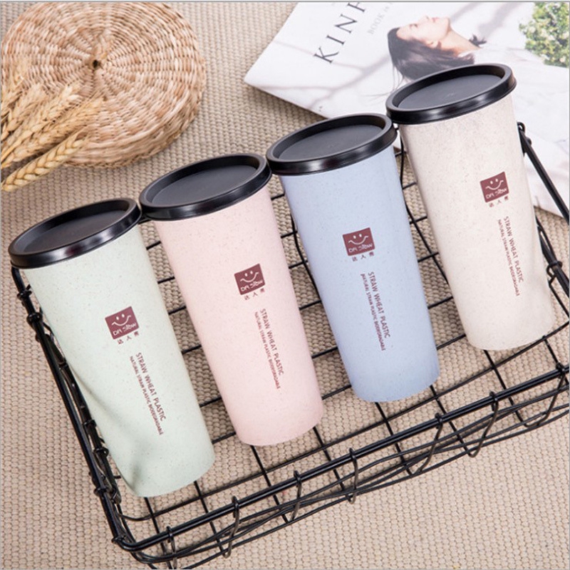 Bình Đựng Nước Có Ống Hút Tiện Lợi