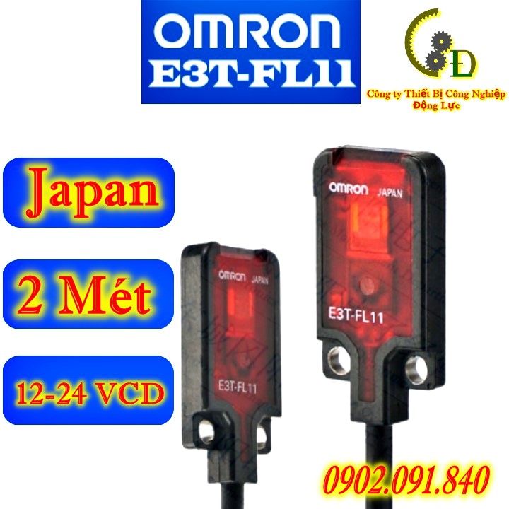 Cảm biến quang điện (ánh sáng) VIP E3T-FL11 Omron automation 2M giá tốt nhất