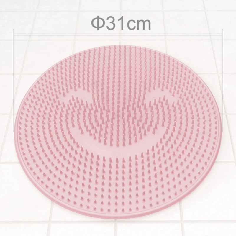 [Hàng mới về] Cọ Silicon Loại Bỏ Da Chết Chống Trượt Tiện Dụng