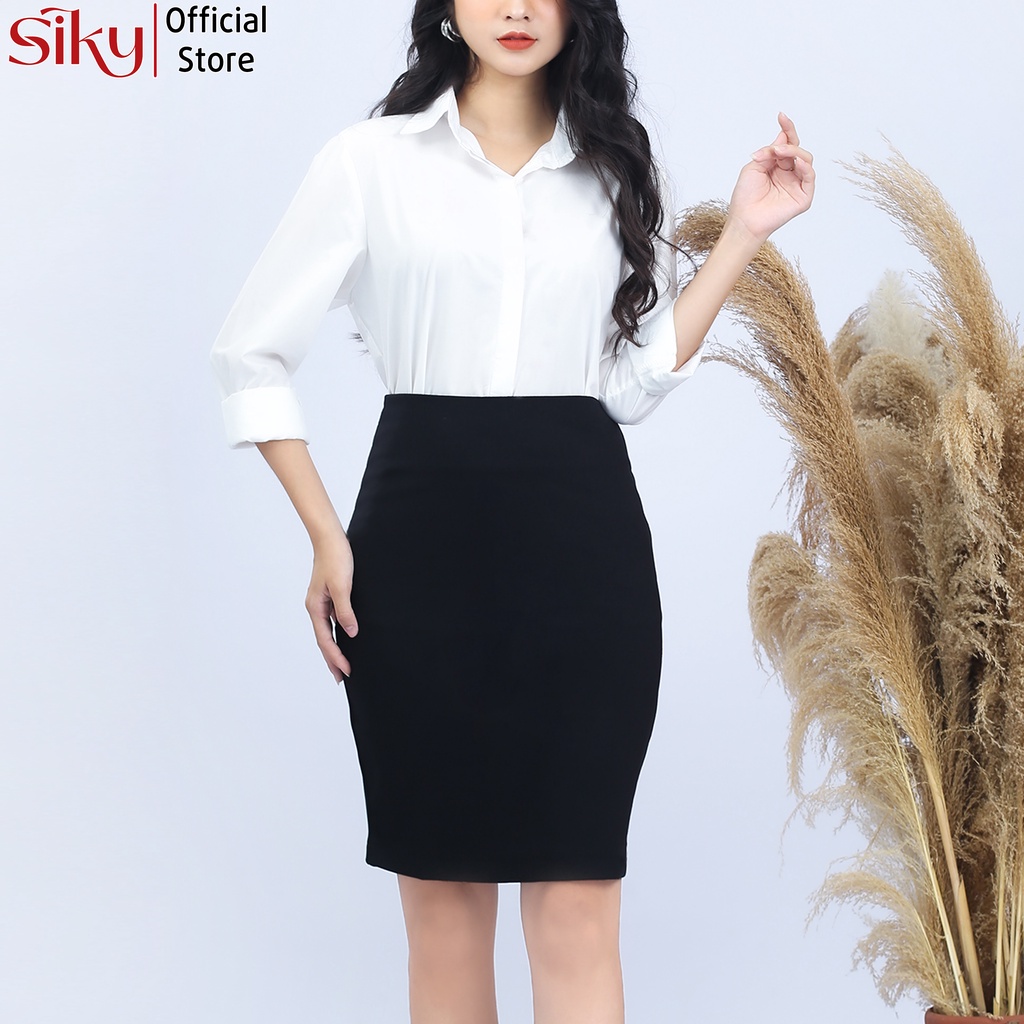 Áo sơ mi nữ SIKY chất vải cao cấp dài tay công sở - SM 002