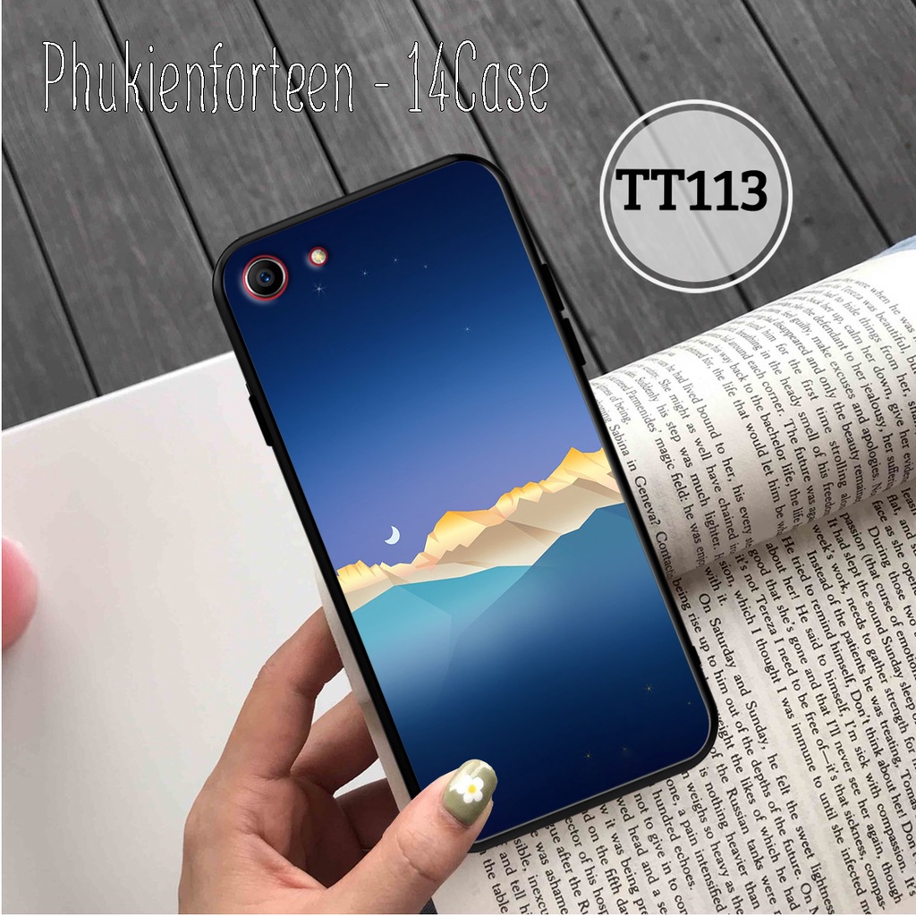 Ốp lưng Oppo A39-A57-F1s-F3-F3 Plus - Ốp điện thoại Oppo lưng cứng viền dẻo in hình phong cảnh vintage đơn giản.