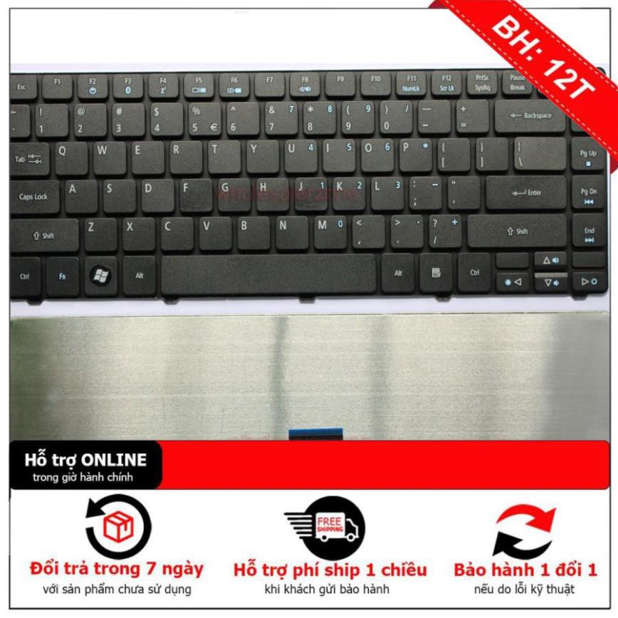 Bàn Phím Dành Cho Laptop Acer Aspire  4252, 4250, 4349, 4350, 4475Z, 4552G, 4752 (Tặng kèm cáp OTG chính hãng Ugreen)