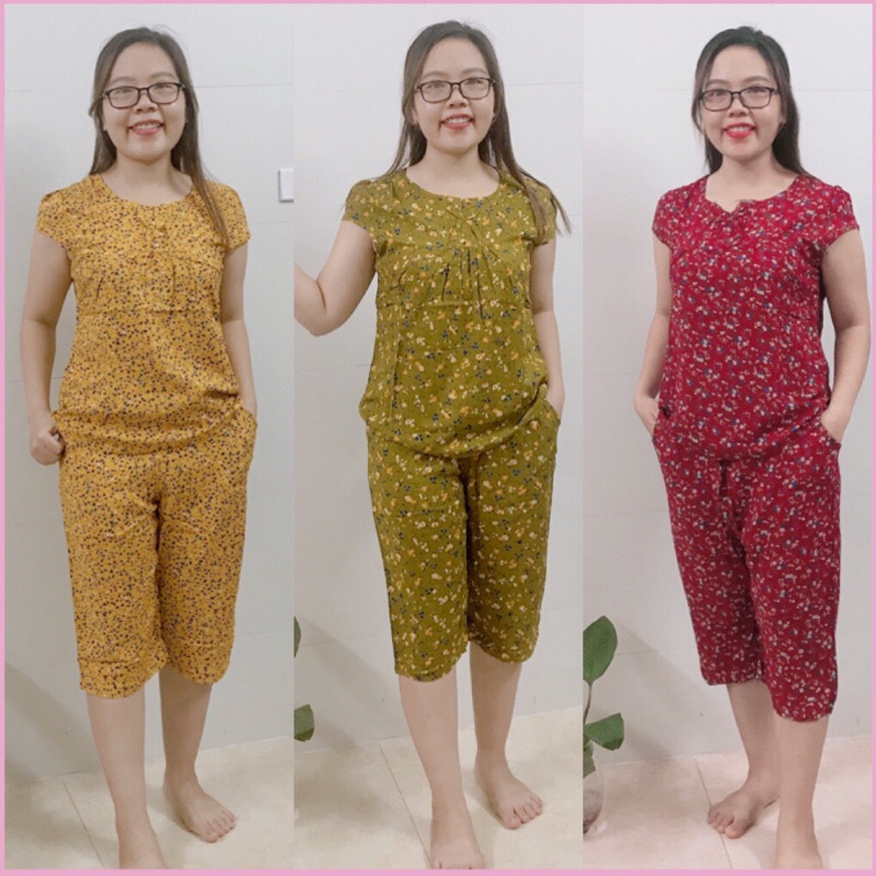 BỘ LANH NHUNG TAY HẾN TRẺ SANSAN , BỘ NỮ MẶC NHÀ