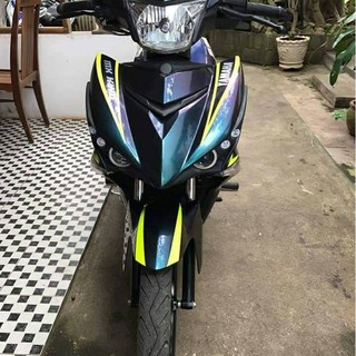 Chai Sơn Samurai 3D Màu Xanh Tím T600