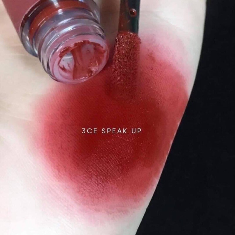 SON 3CE VELVET LIP TINT SPEAK UP – ĐỎ PHA NÂU ÁNH HỒNG