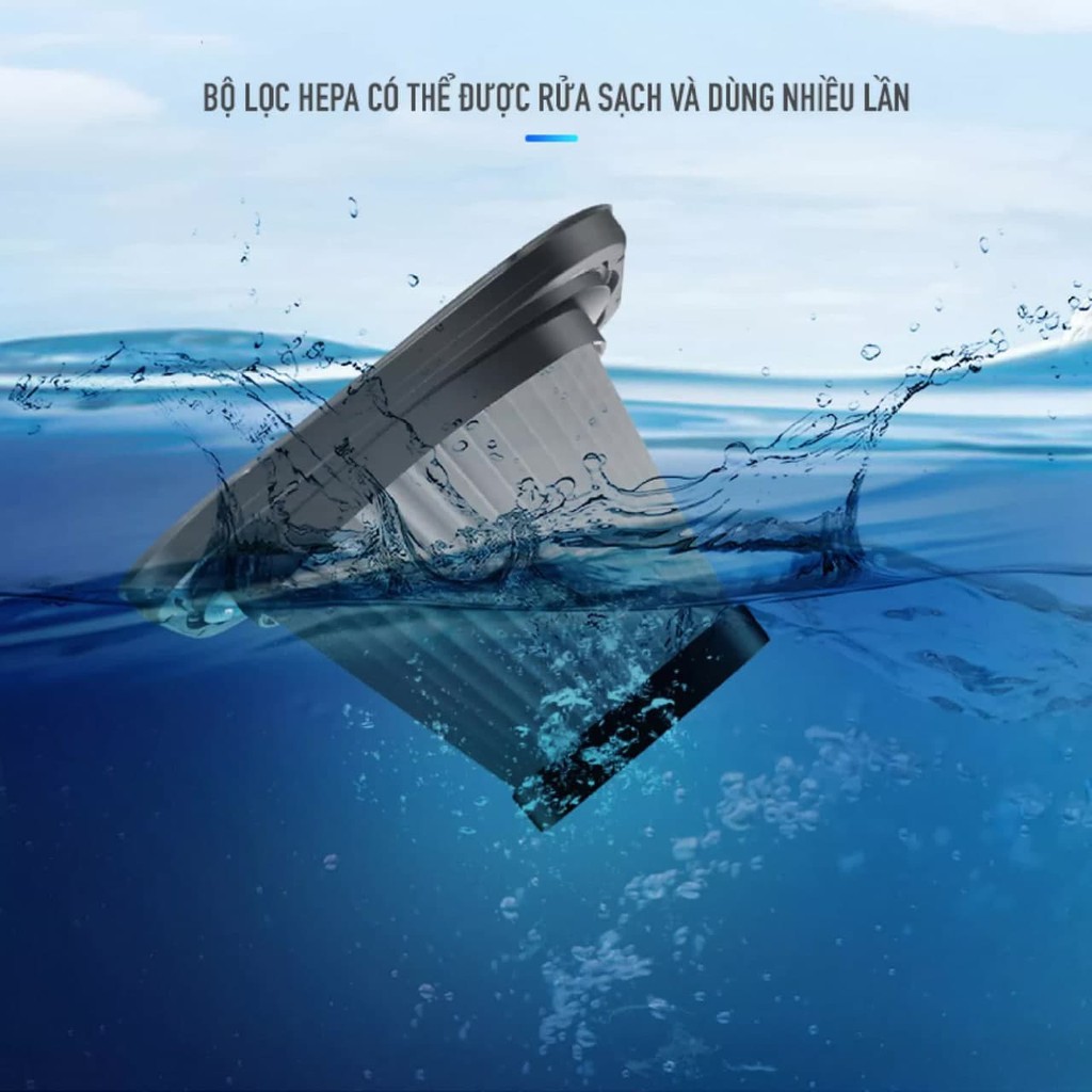 Máy hút bụi gia đình cầm tay mini không dây, sản phẩm Cao Cấp Dành Cho Oto APY-2001 Công Nghệ Lọc Bụi Hiện Đại 4.0 | BigBuy360 - bigbuy360.vn