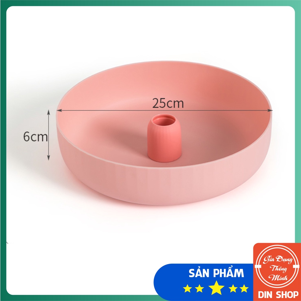 Đĩa Đựng Trái Cây  MẪU MỚI 2021  Khay Để Hoa Quả Có Chỗ Để Tăm Tiện Lợi, Nhiều Màu Sắc Sang Trọng, Chất Liệu An Toàn