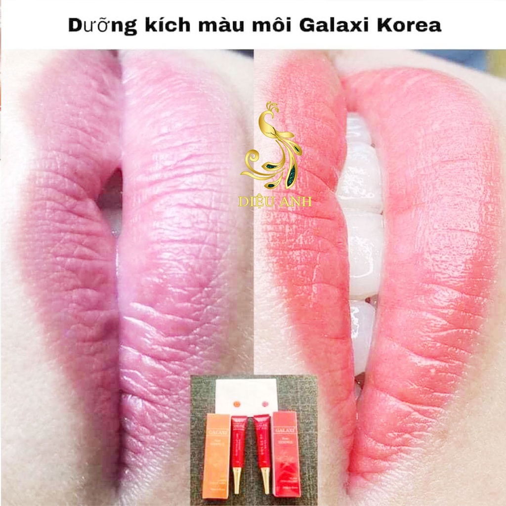 Dưỡng kích màu môi Galaxi sau phun xăm Hàn Quốc, kích màu môi Galaxi chính hãng