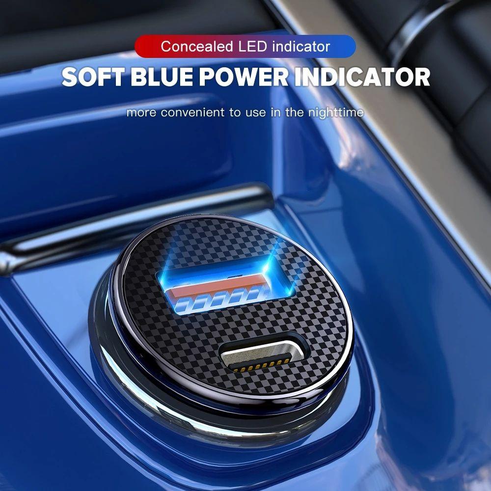 Myrongvn Ổ Cắm Sạc Nhanh USB PD QC3.0 Trên Ô Tô