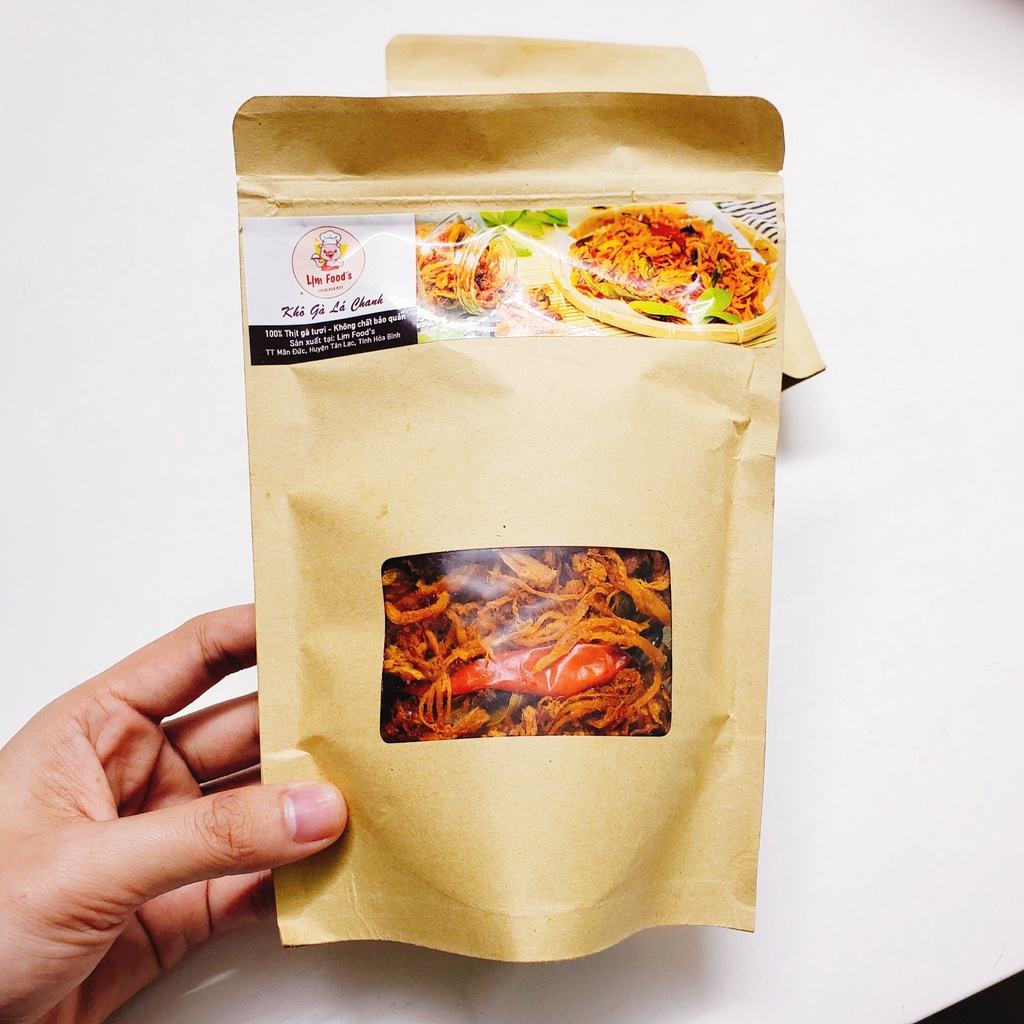 Khô Gà Cay Lá Chanh Lịm Food's 1kg (Mềm - Đậm vị) | An Toàn Vệ Sinh Thực Phẩm - Đồ Ăn Vặt Lịm Food's | BigBuy360 - bigbuy360.vn