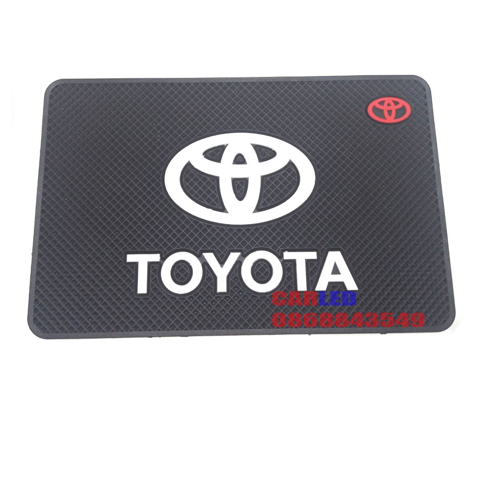 Đế cao su gá điện thoại chống trượt trong xe ô tô Kia Huyndai Toyota Mer Mazda Ford Mit BMW Che Honda