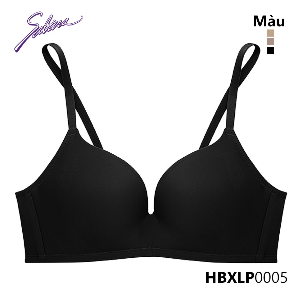 Combo 2 Áo Lót Không Gọng Mút Dày Siêu Nâng Ngực Màu Trơn Habpy Lady By Sabina HBXLP0005