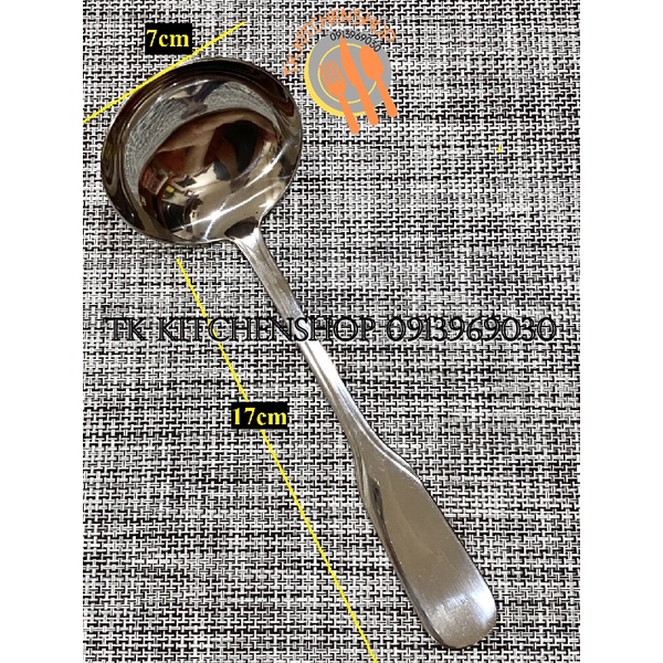 Muỗng canh inox , muôi múc canh inox hàng dày dặn chắc chắn, vá múc canh inox xịn REHANG