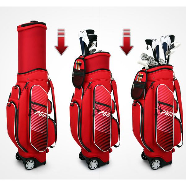 Túi Đựng Bộ Gậy Golf Nữ Có Bánh Xe Kéo Đi Sân Bay - QB045