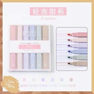 SALE LẺ Màu - một bút highlight màu pastel