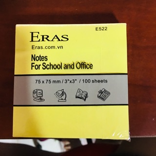 Giấy ghi chú Eras 2x3 / 3x3 / 3x4 / 3x 5 - 100 tờ