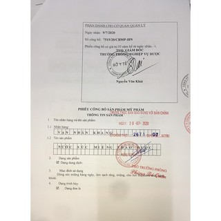 Nước súc miệng - Vạn Nhân Khang